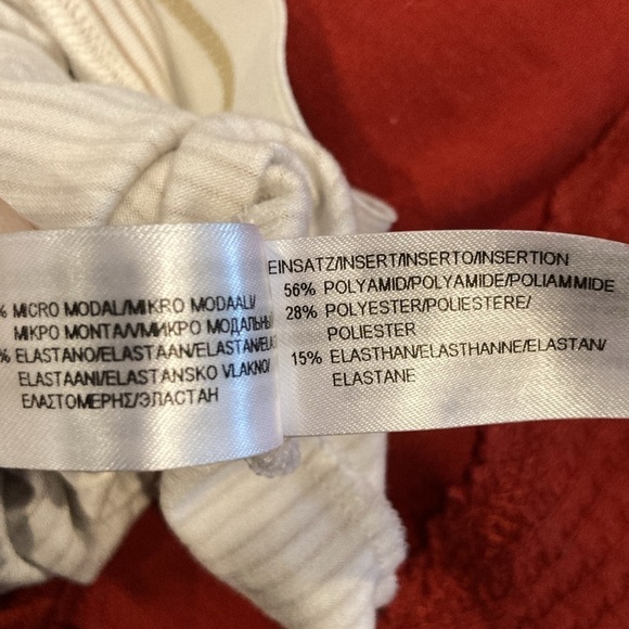 Calida size medium brown and white cami top great condition - Picture 9 of 10